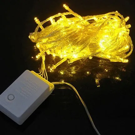 100 led christmas lights plug in