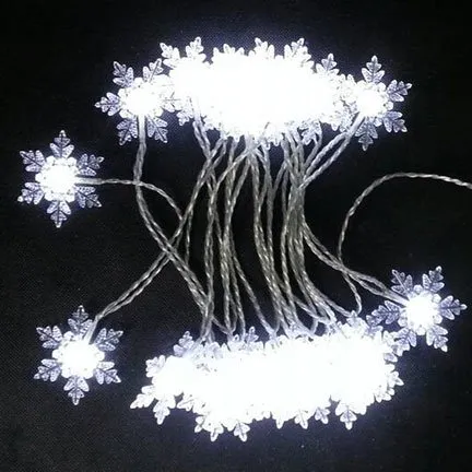 Christmas lights Snowflake String