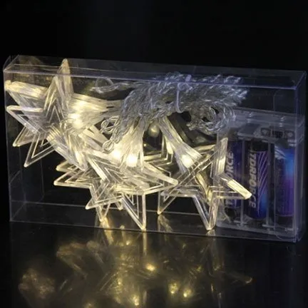 battery operated star string lights