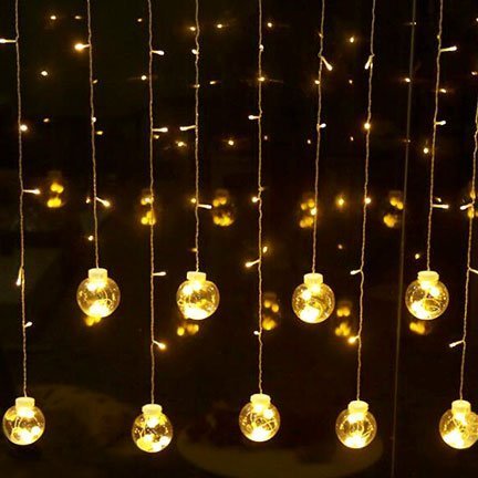Manufacture LED fairy lights curtain string home decor