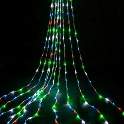waterfall curtain lights