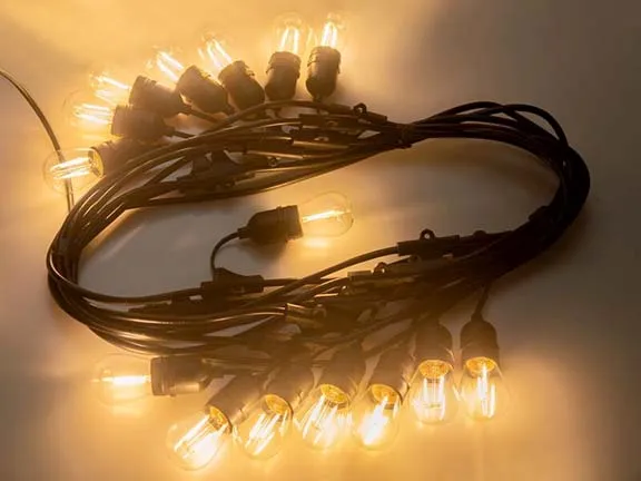 E27 festoon lighting garden decor