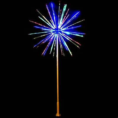 LED firework lights Christmas outdoor decor