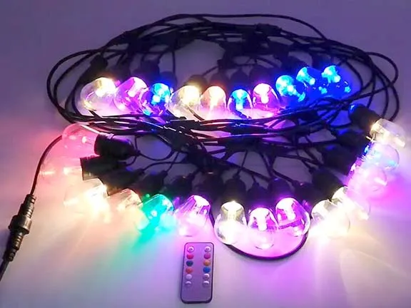 Outdoor Christmas LED Festoon lights
