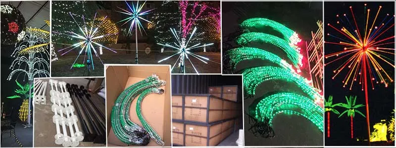 LED fireworks lights details