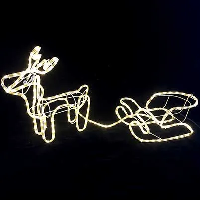 outdoor christmas deer