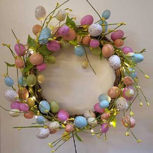 Easter egg wreaths making supplies craft outlet