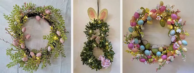 wholesale Spring Easter wreath supplies