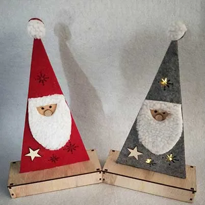 Wooden Christmas decorations