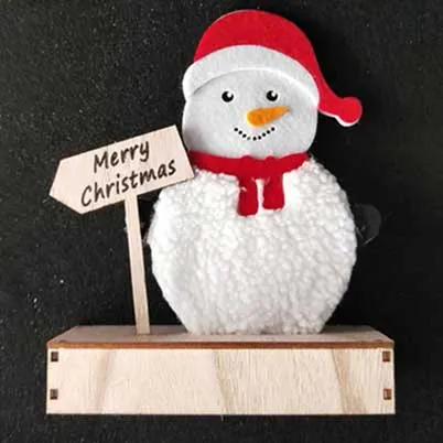 Wooden Christmas decorations - Image 3