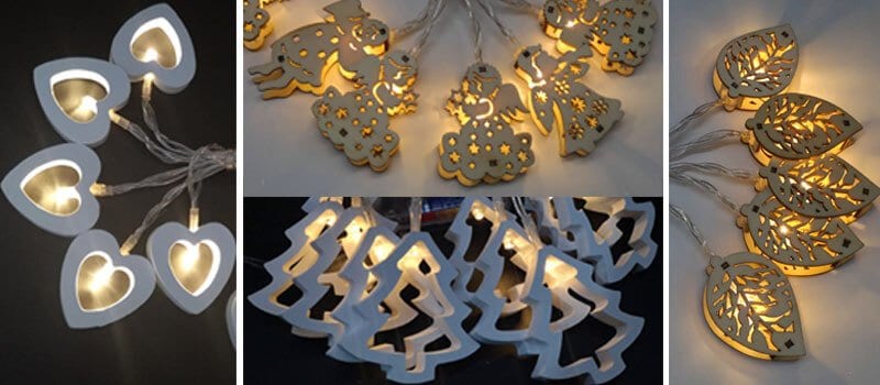 WOODEN led lichterketten