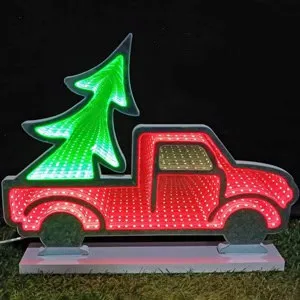 Christmas car infinity lights factory customize