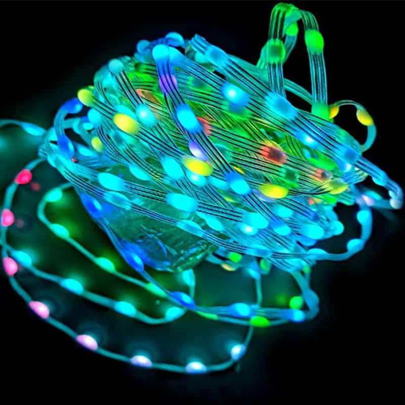 PVC wire string lights