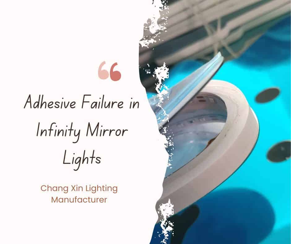 infinity lights adhesive
