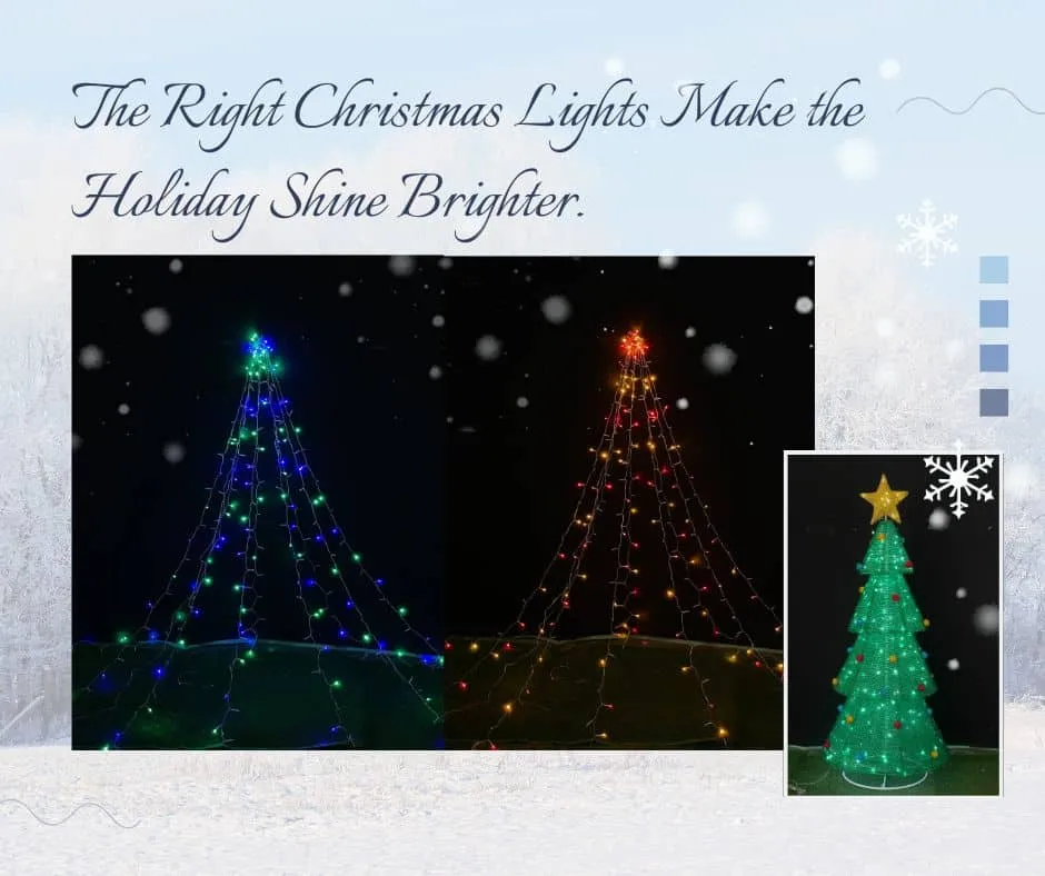 Christmas light selection