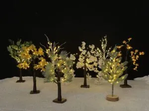 Group photo of tree lights