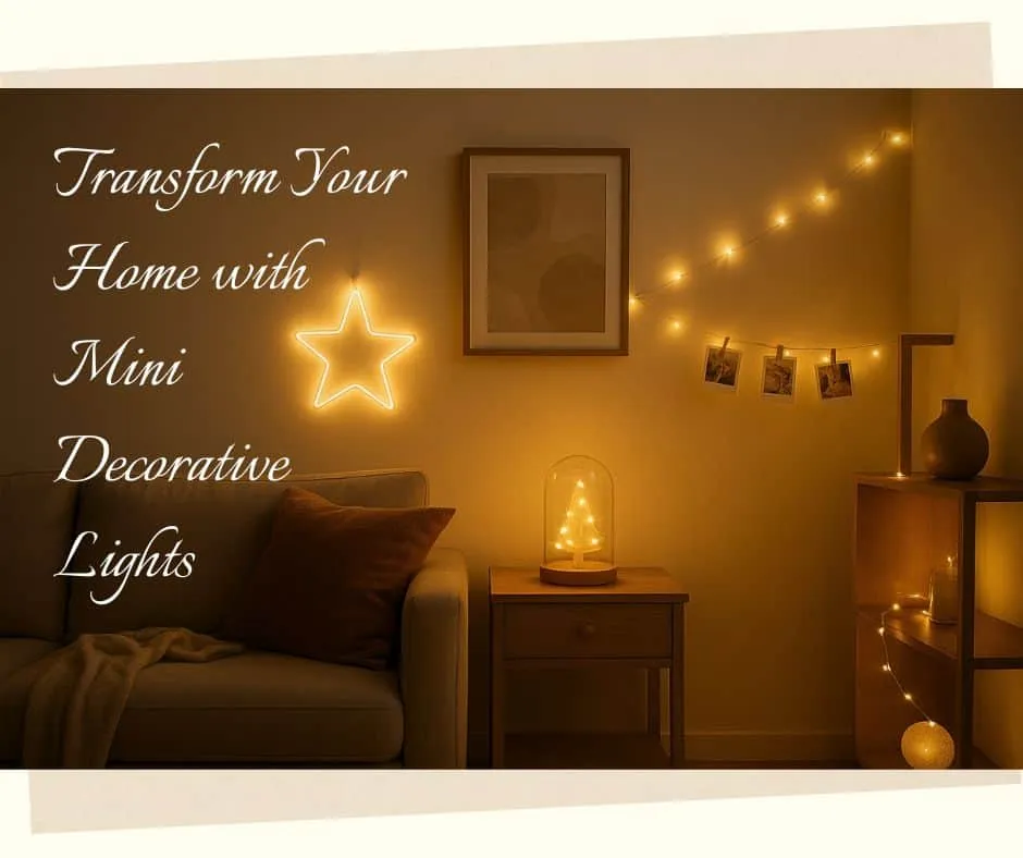 Transform Your Home with Mini Decorative Lights
