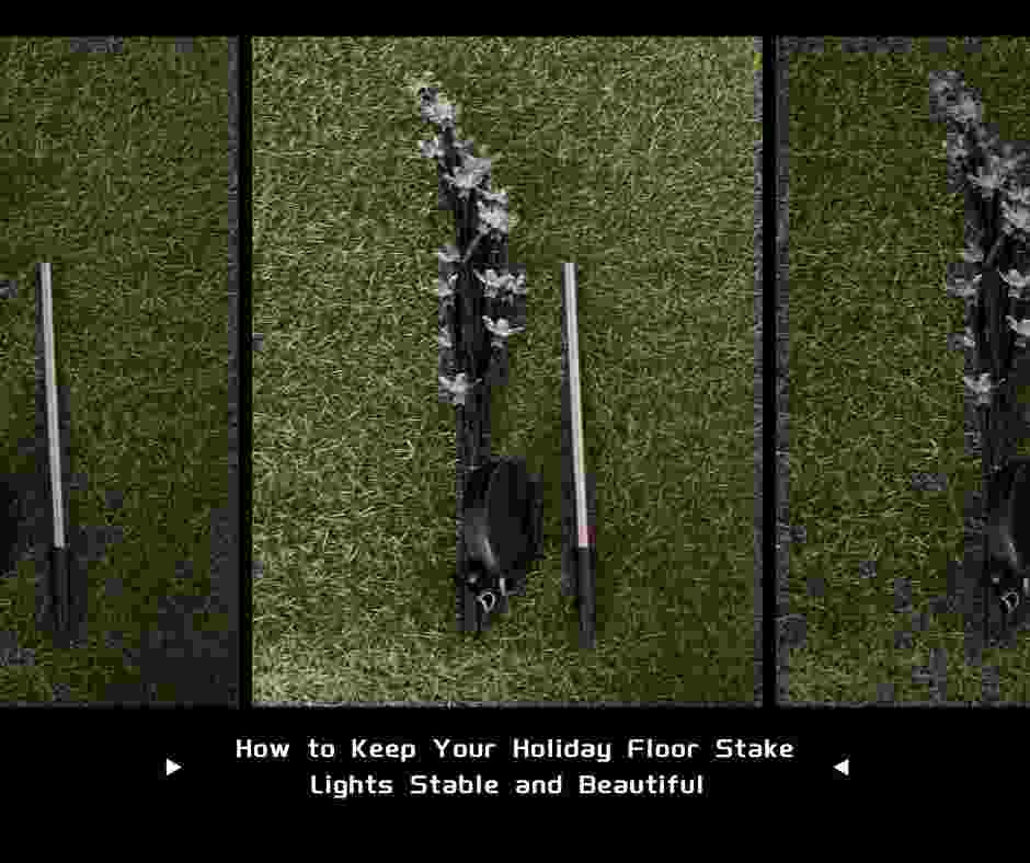 holiday floor stake light