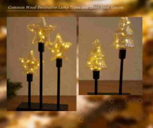 Common Wood Decorative Lamp Types and Their Ideal Spaces 3