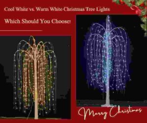 Cool White vs. Warm White Christmas Tree Lights