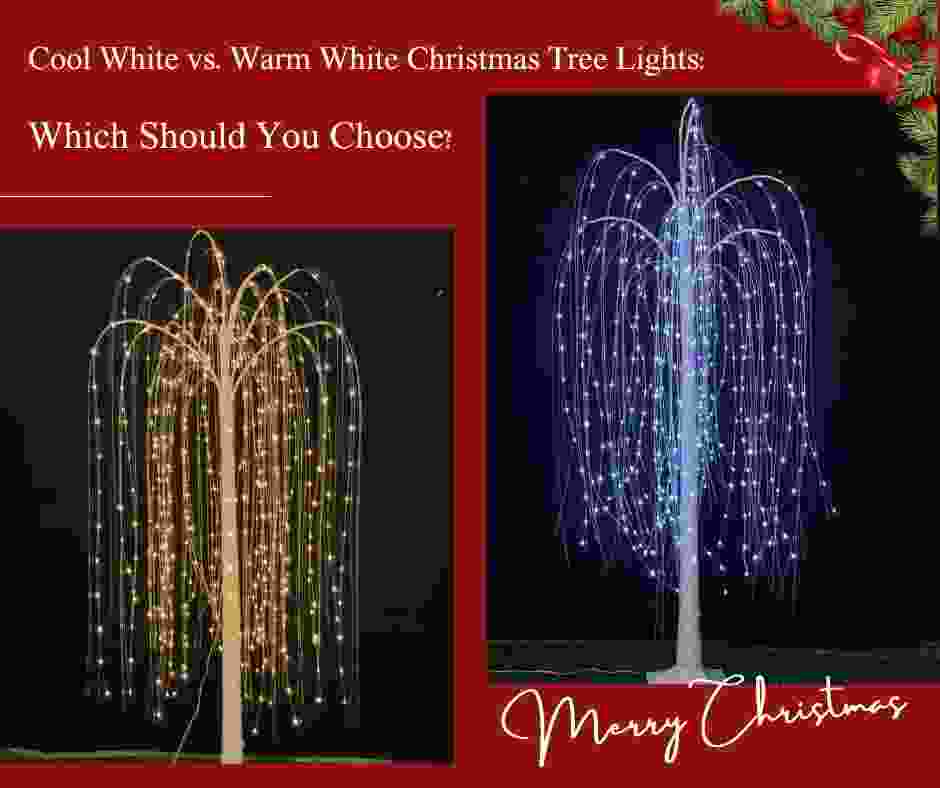 Cool White vs. Warm White Christmas Tree Lights