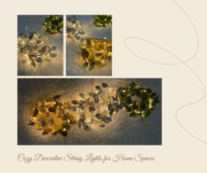 Cozy Decorative String Lights for Home Spaces 2