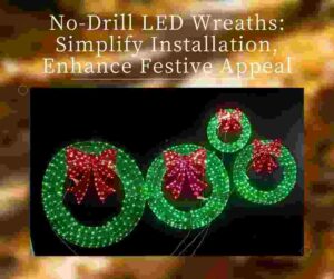No-Drill LED Wreaths 1