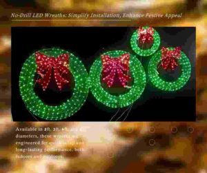 No-Drill LED Wreaths 2