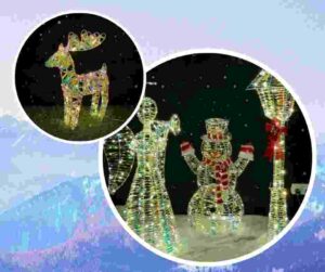 PET material holiday lights 1