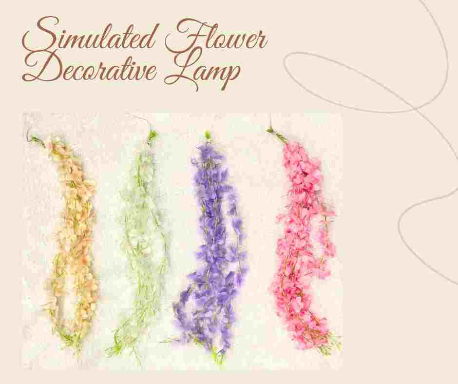 Simulated Flower Decorative Lamp 1