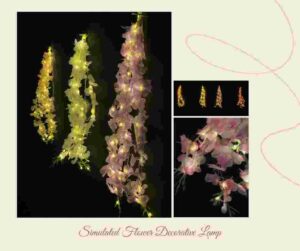 Simulated Flower Decorative Lamp 2