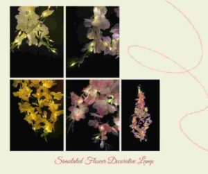 Simulated Flower Decorative Lamp 3