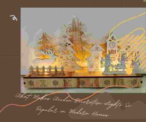 Wooden Decorative Lights 1